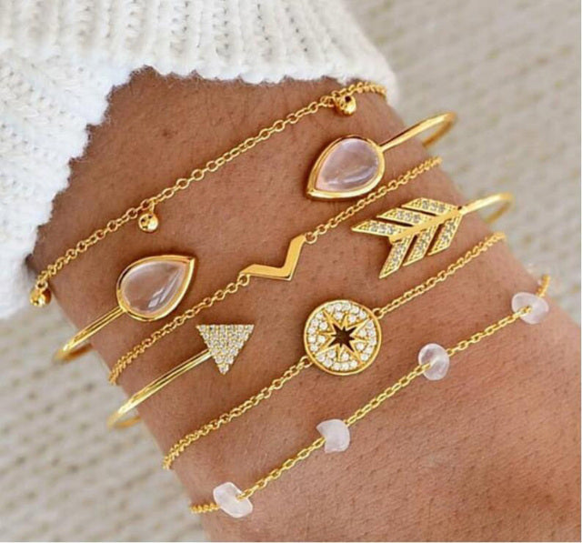 Premium-armbandsset i lime
