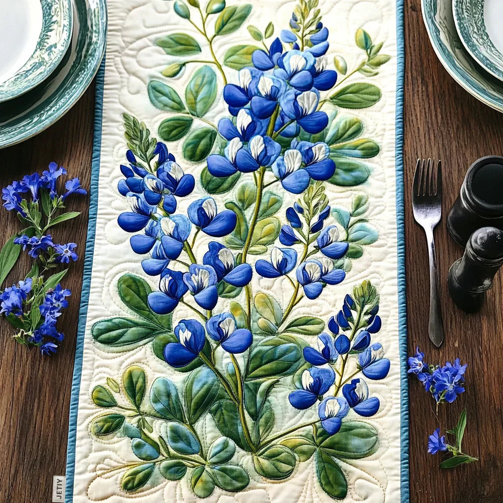 Quiltad bordstablett – Lupinserenad