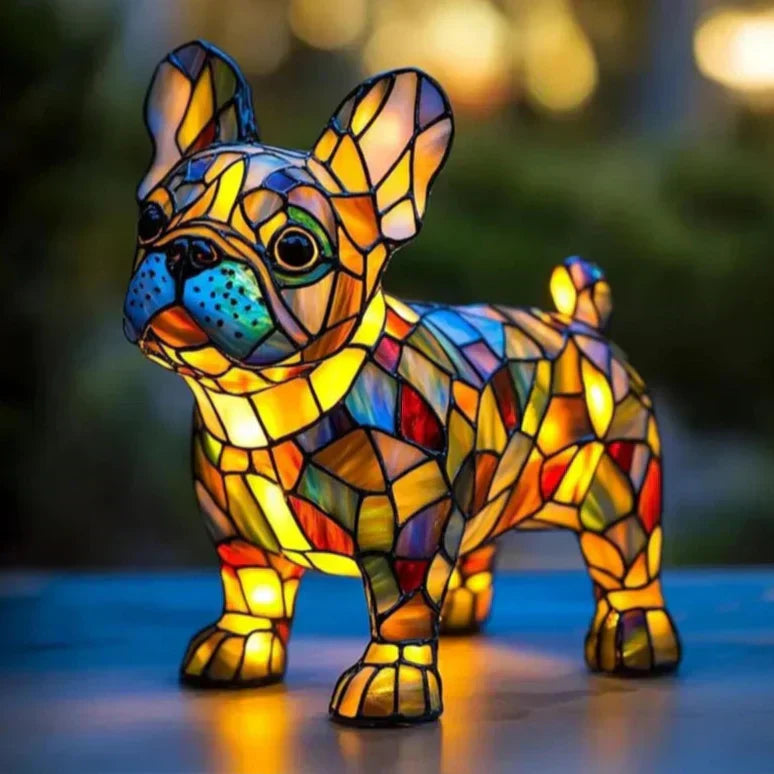 Strålande fransk bulldog