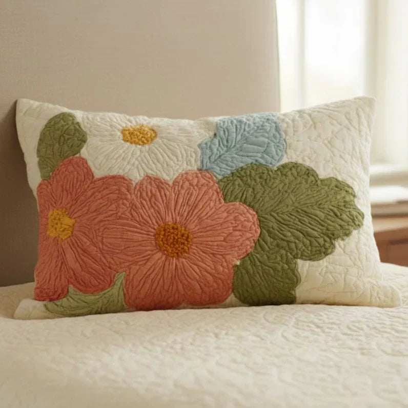 Quiltat kuddfodral – Retroprästkragar