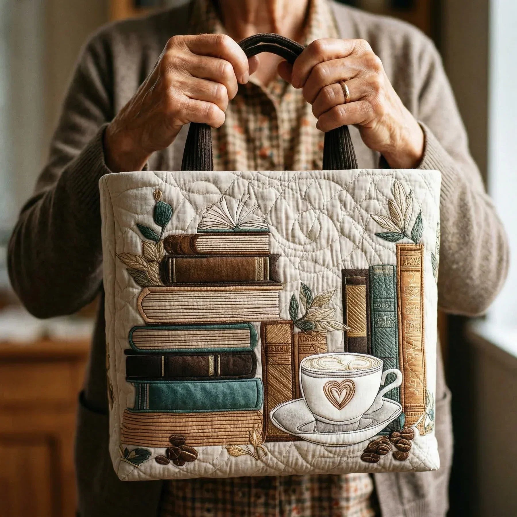 Handgjord väska – Kaffekapitel