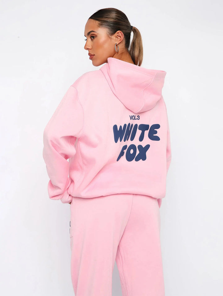 Mjukt och avslappnat set med hoodie och joggingbyxor för vardagskomfort