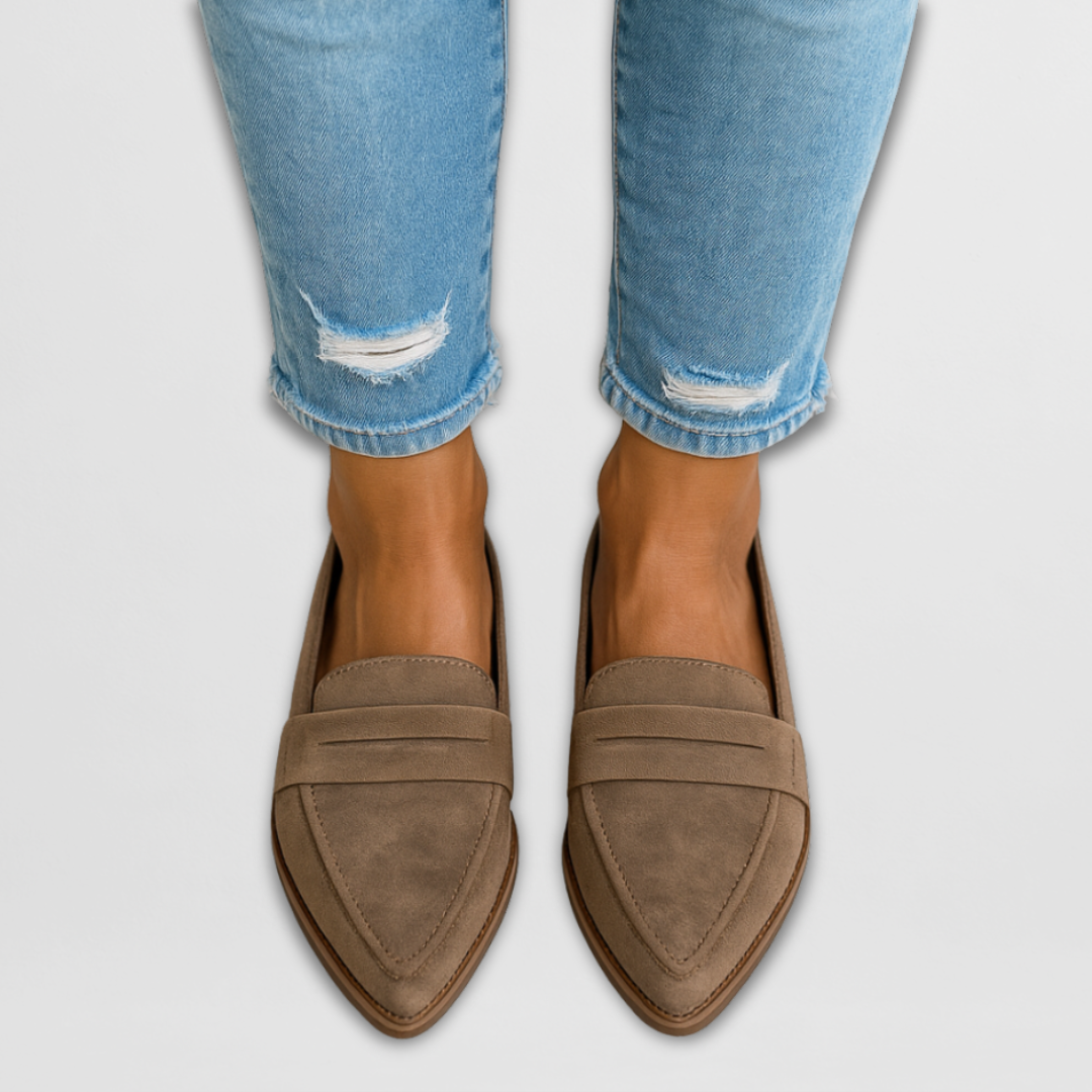Margot - Suede Comfort Loafers