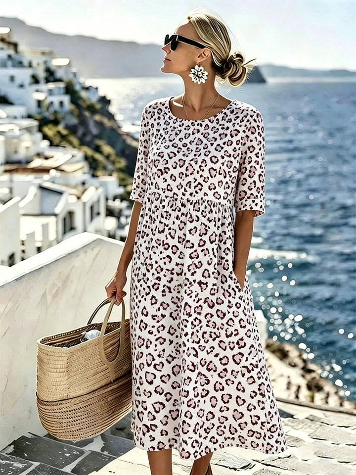 Sienna™ | Wild Grace Midi Dress