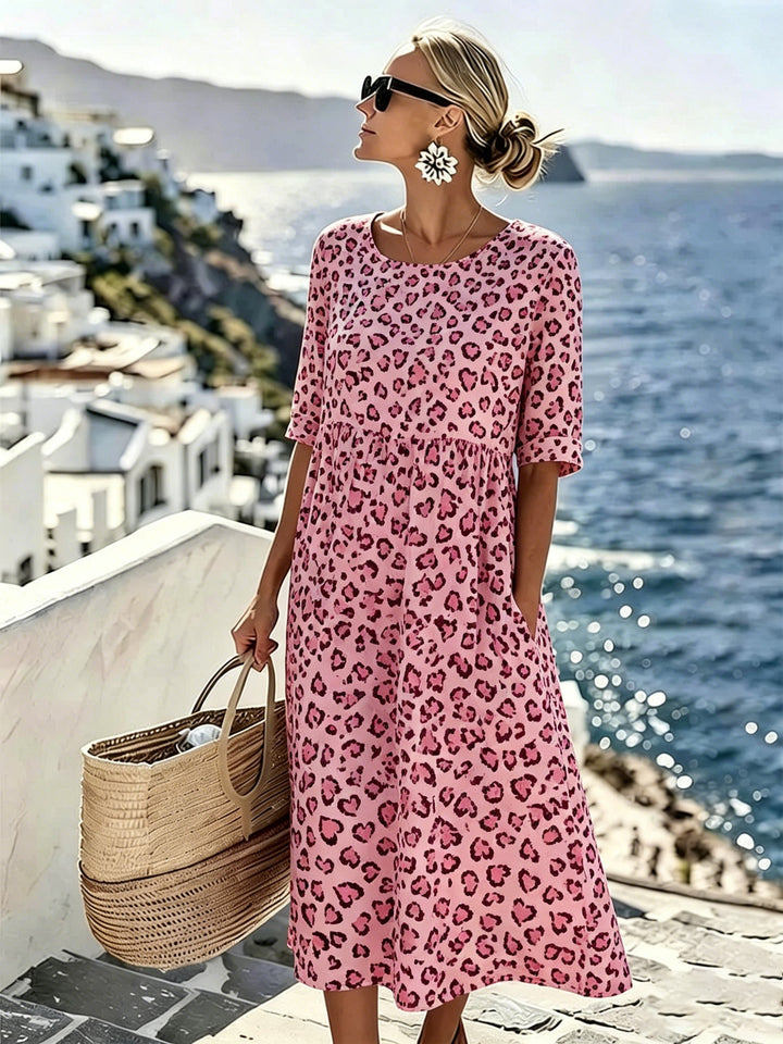 Sienna™ | Wild Grace Midi Dress
