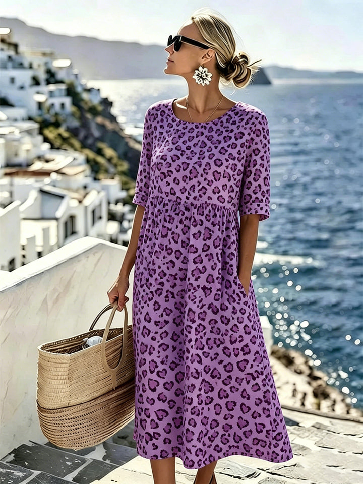 Sienna™ | Wild Grace Midi Dress