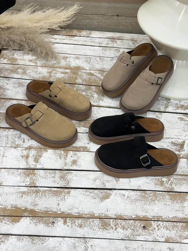 Elvara | Modern Comfort Platform Clogs