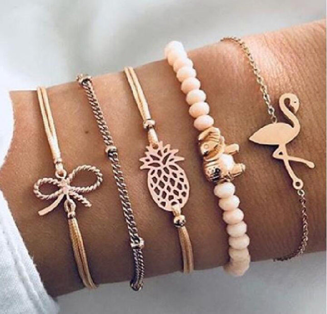 Premium-armbandsset i lime