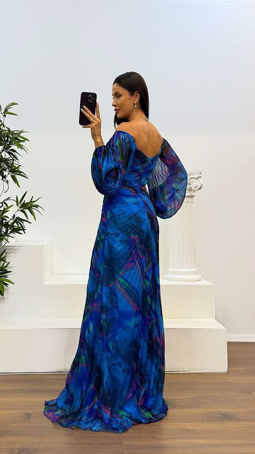 Gisselle - V Neck Maxi Dress