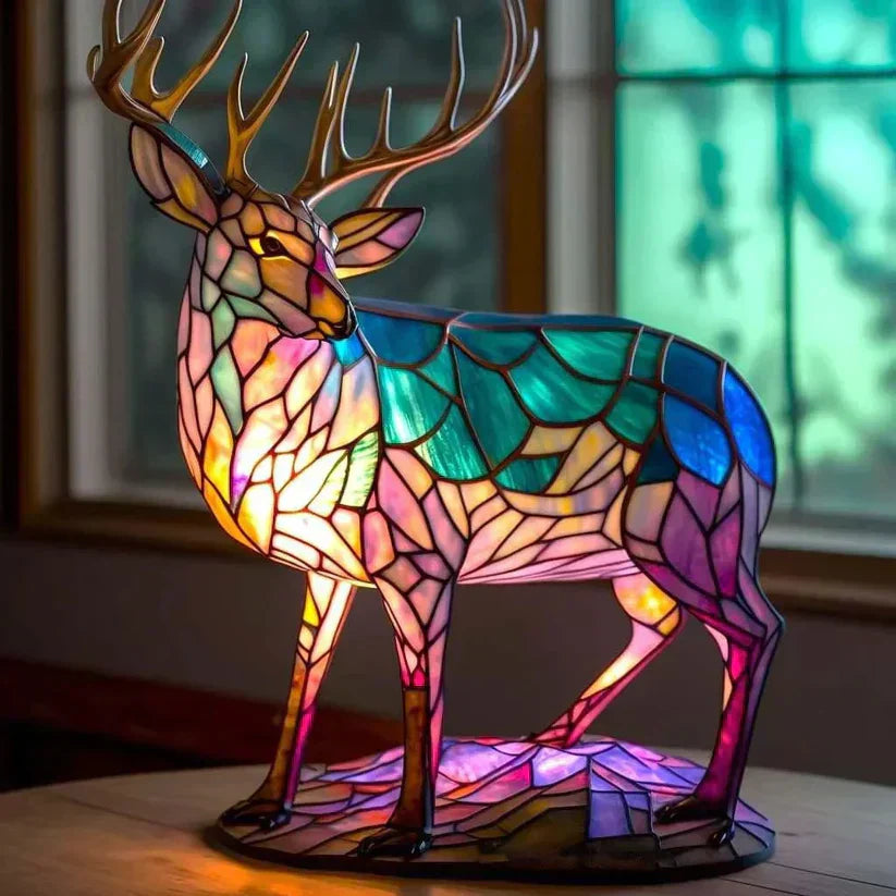 Bordslampa hjort