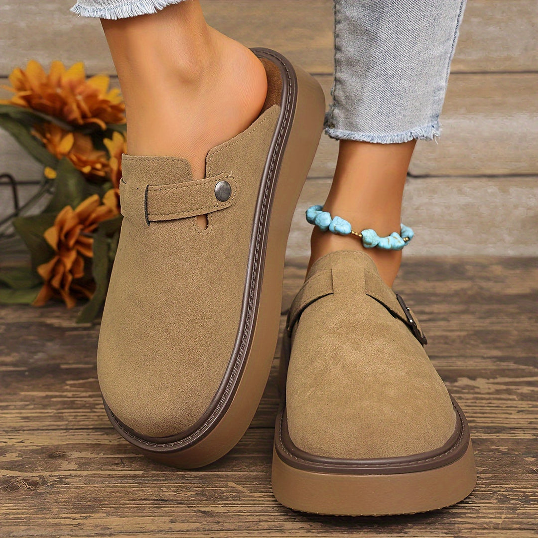 Elvara | Modern Comfort Platform Clogs