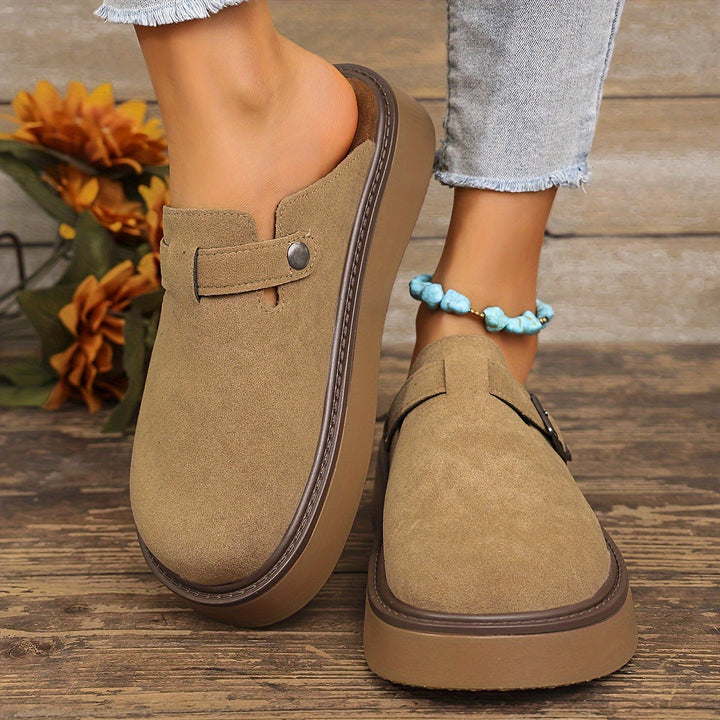 Elvara | Modern Comfort Platform Clogs