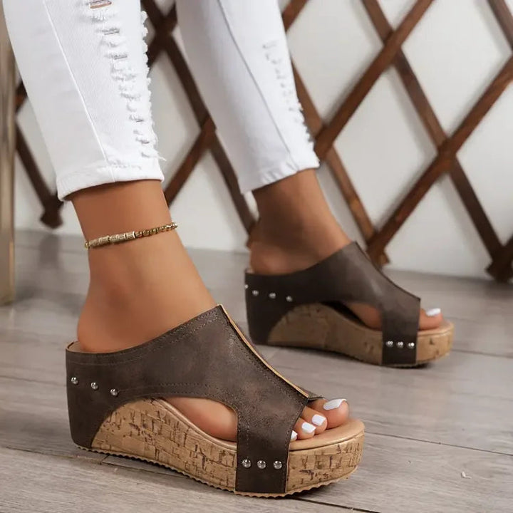 Melissa | Arch Support Wedge Sandals