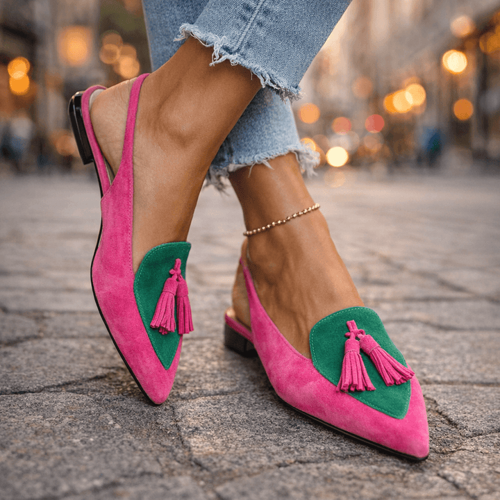 Eliza | Strappy Tassel Sandals