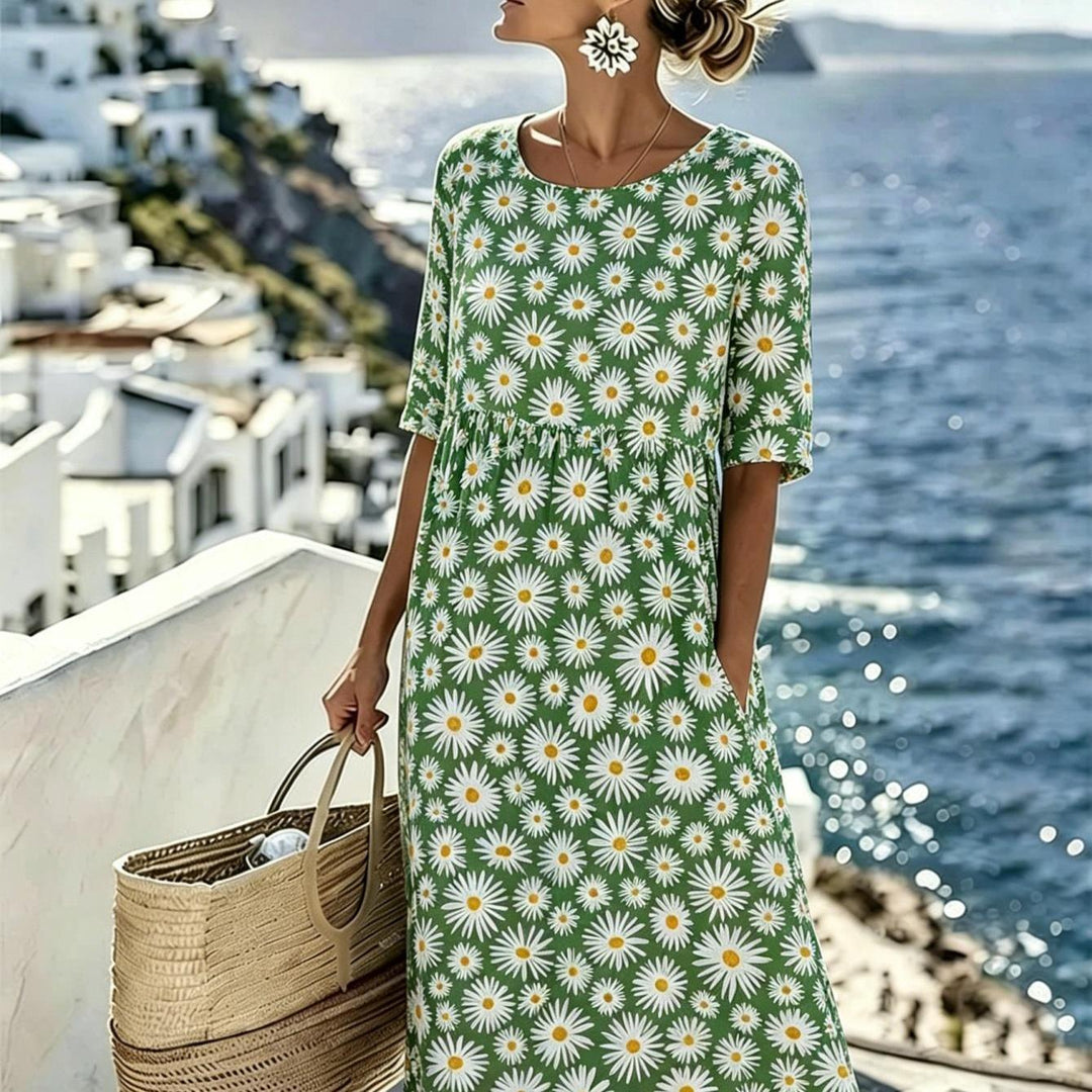 Daisy™ | Blooming Meadow Midi Dress