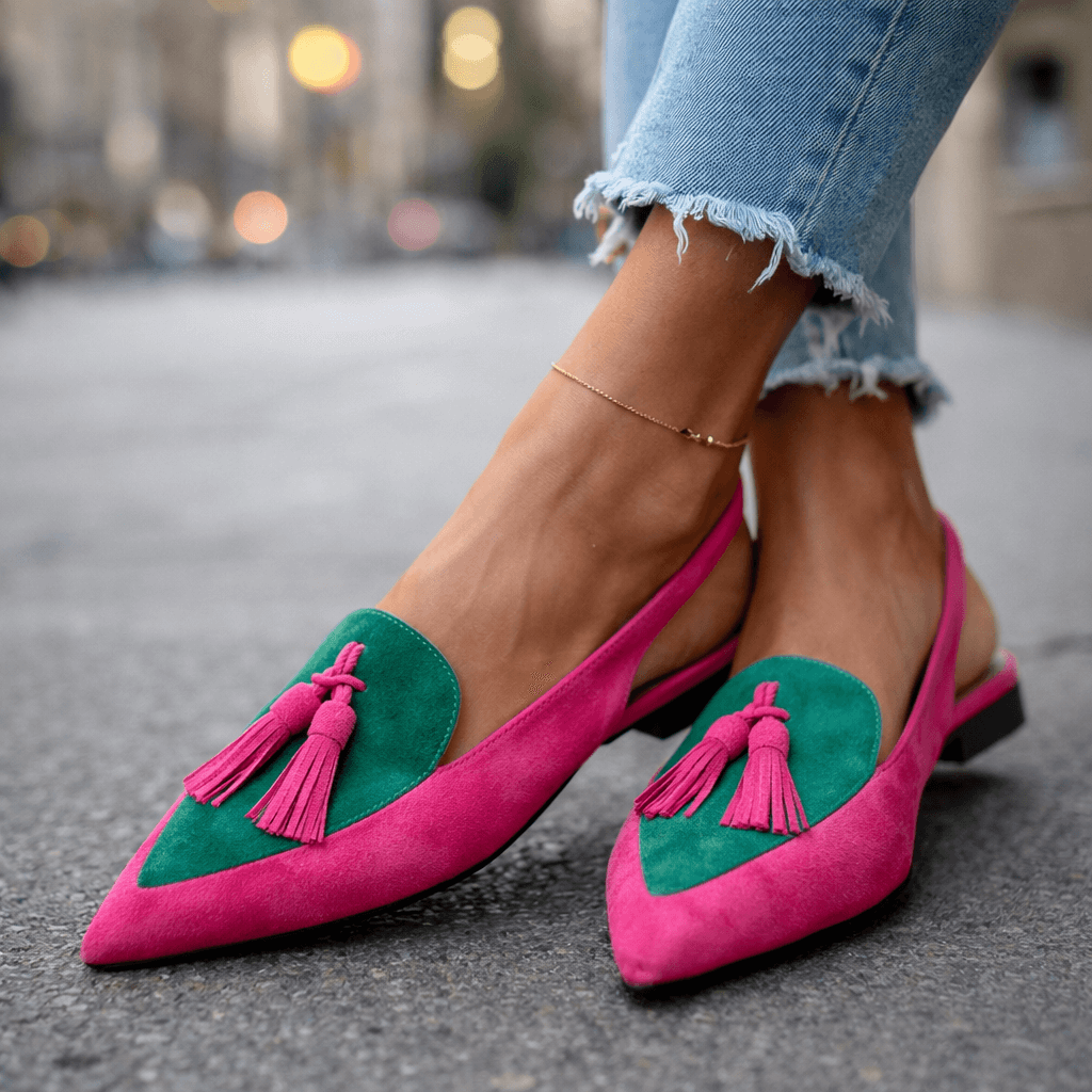 Eliza | Strappy Tassel Sandals
