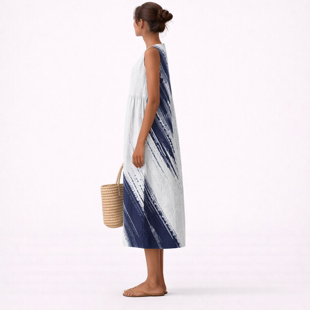 Elin™ | Elegant Midi Everyday Dress