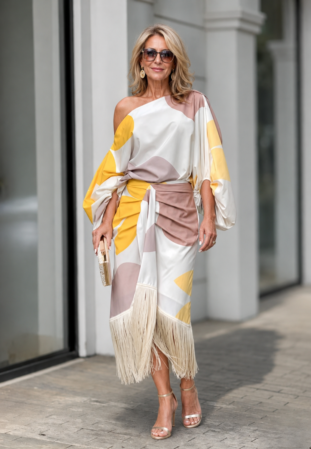 Hannah - Printed two piece set
