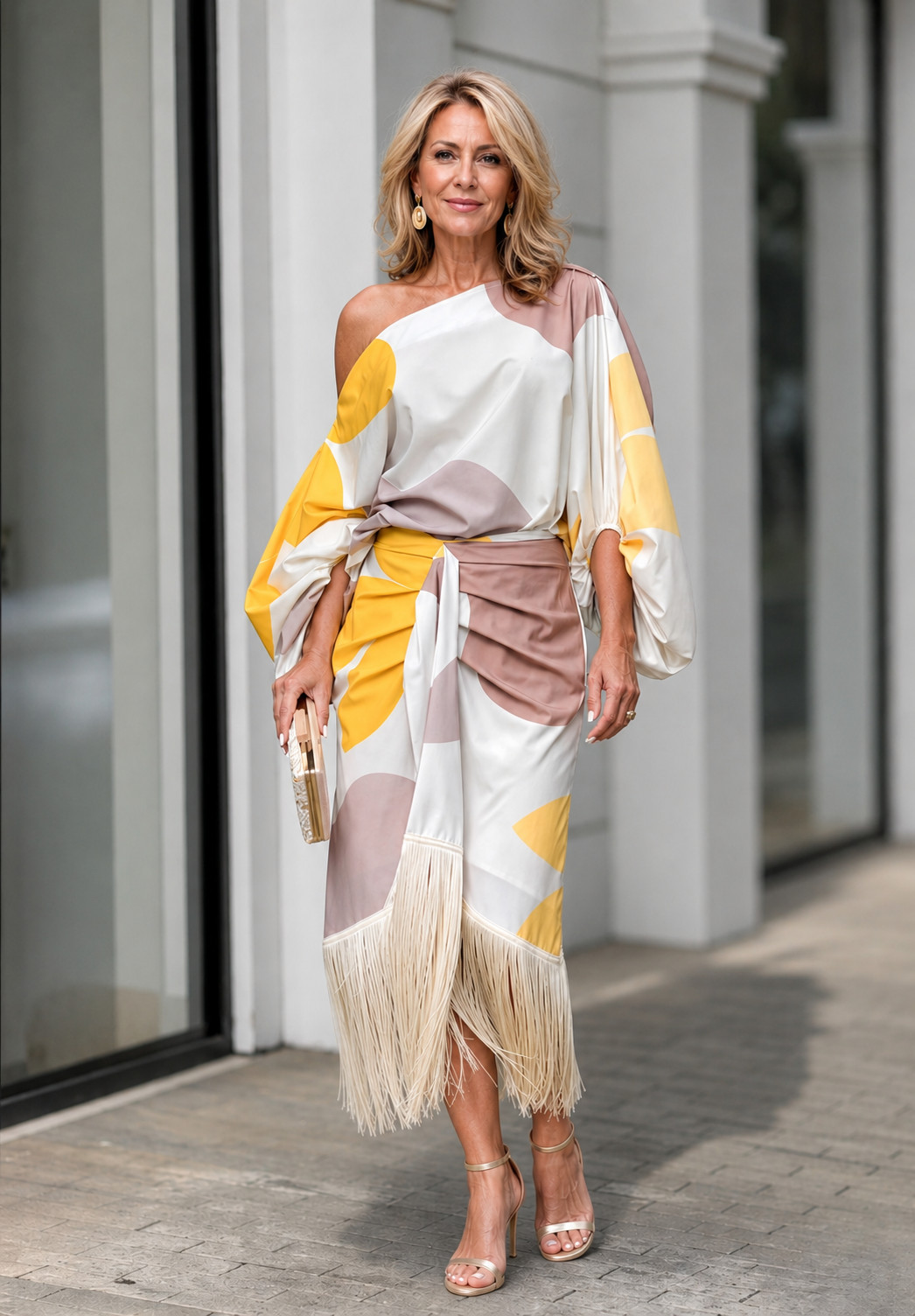 Hannah - Printed two piece set
