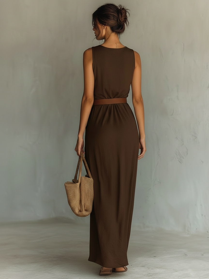 Anna - Sleeveless Maxi Dress