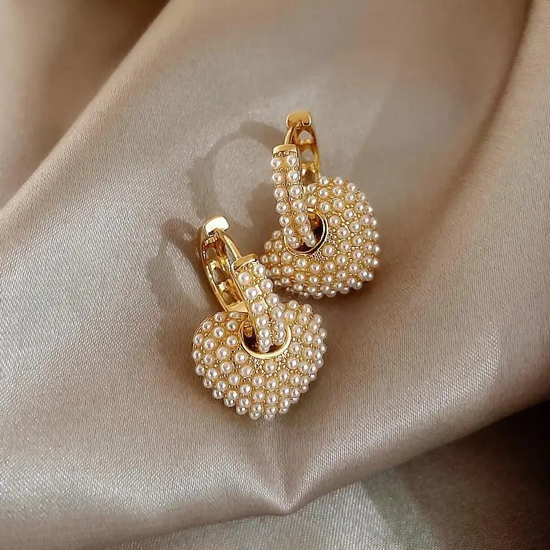 Guldringörhängen “Perles d'Amour”