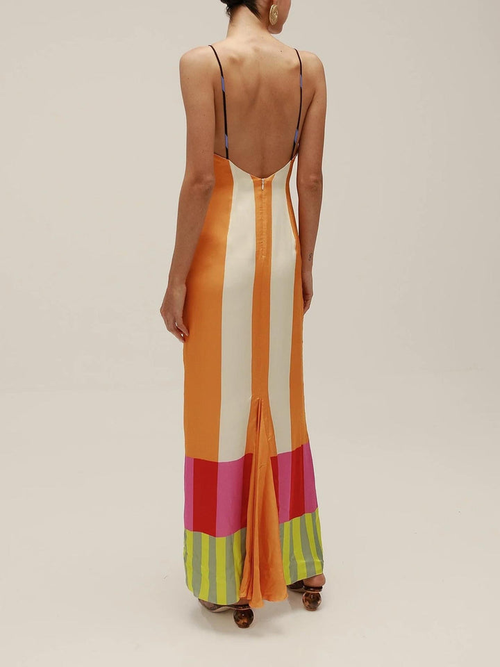 Elsa - Multicolor Maxi Dress