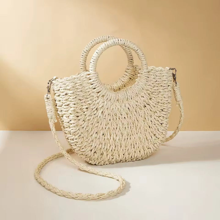 Amelia™ Handwoven Summer Straw Bag