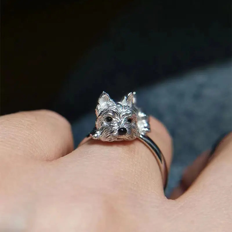 Justerbart retrohundhalsband