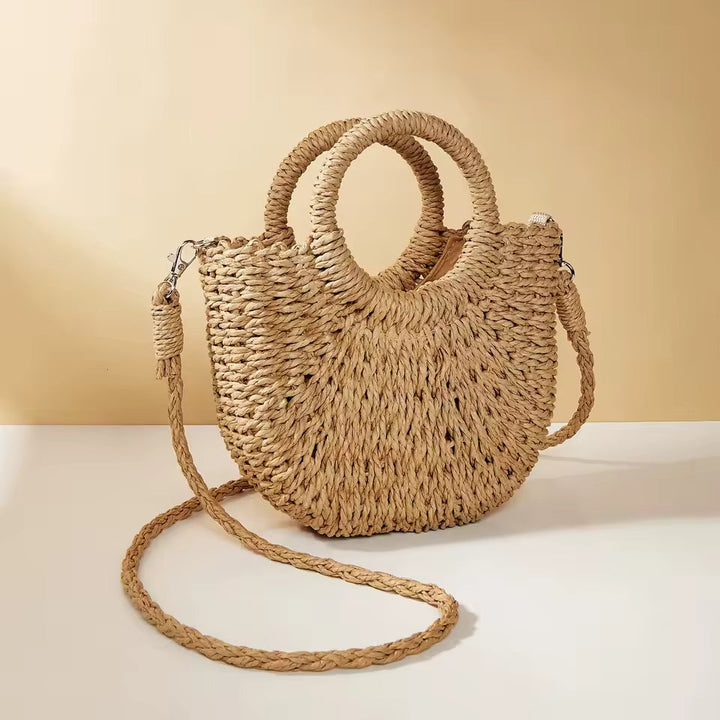 Amelia™ Handwoven Summer Straw Bag