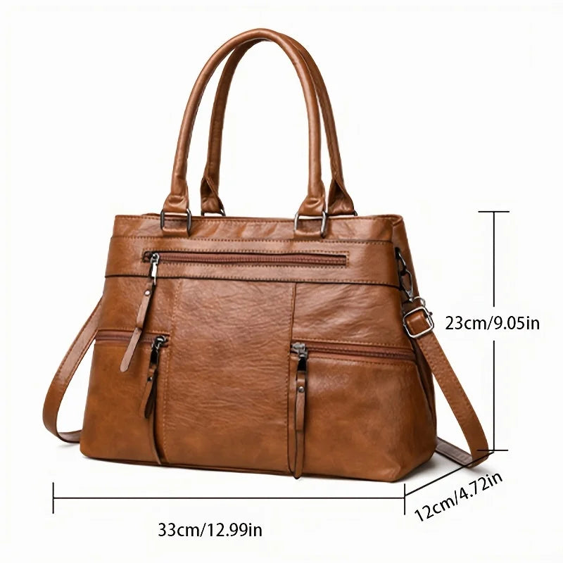 The Eleanor Leather Tote Bag