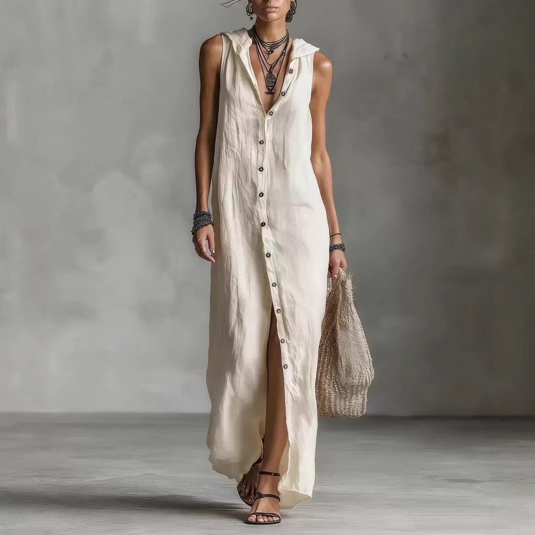 Kamila | Effortless Sleeveless Long Dress