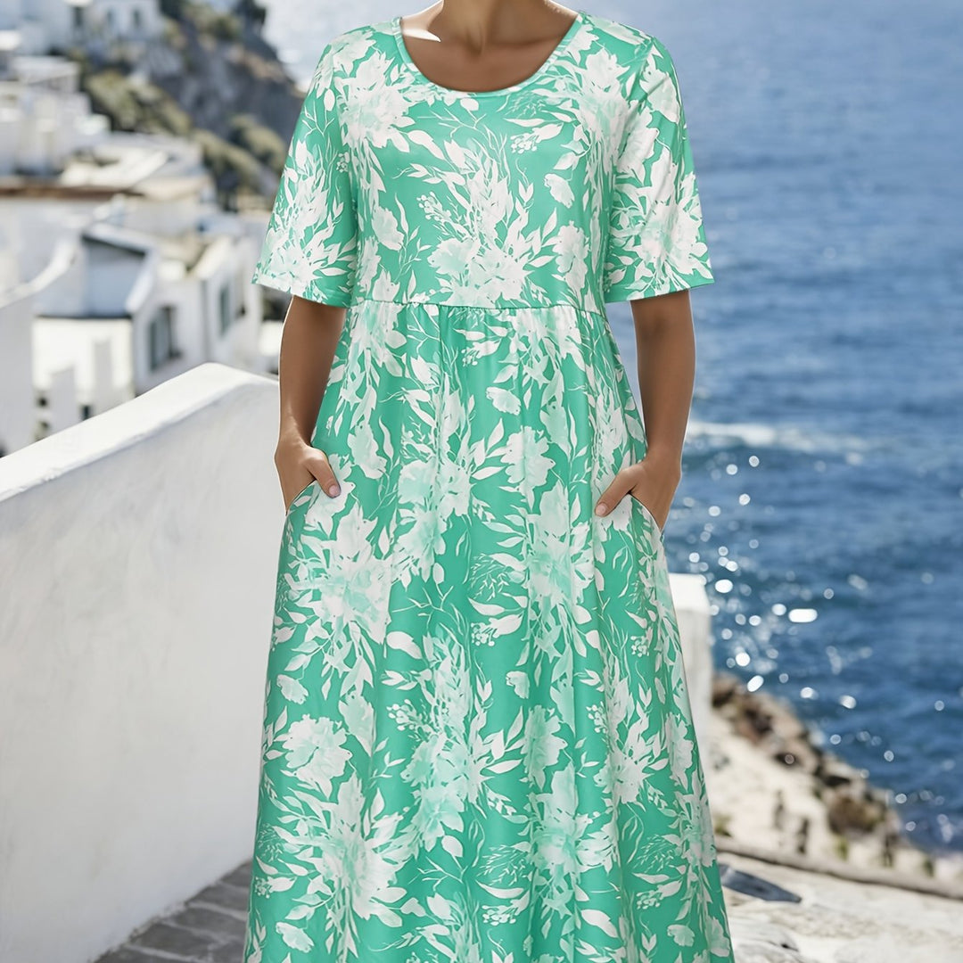 Isla™ | Bohemian Coastal Midi Dress