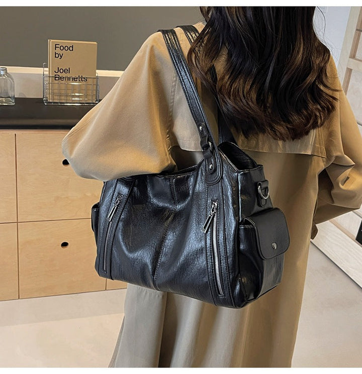 Amira - Leather Tote Bag