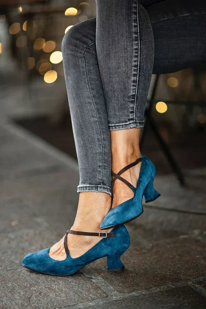 Jennie | ELEGANT STRAP MID-HEELS