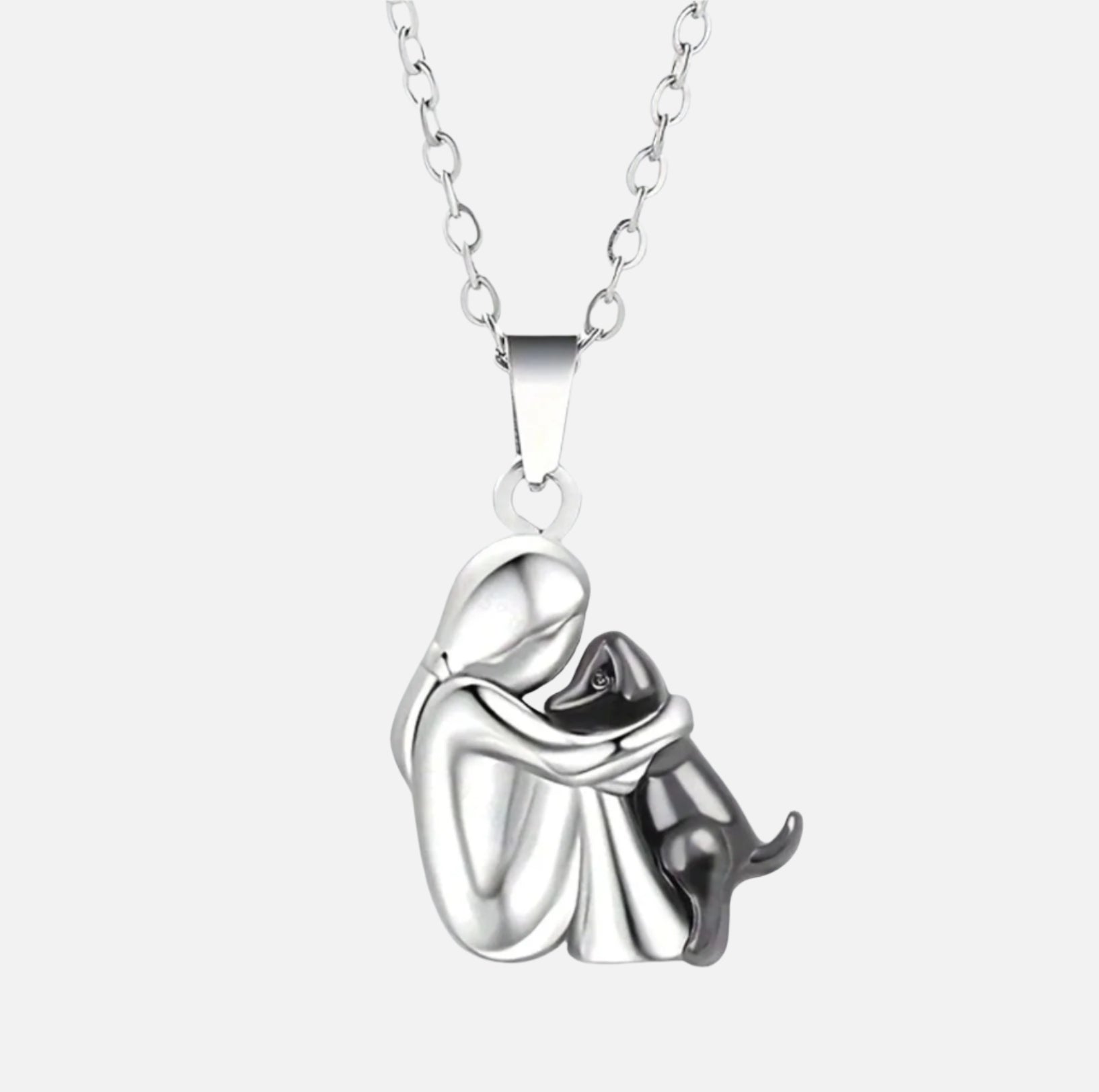 Halsband “Omfamning” med hänge
