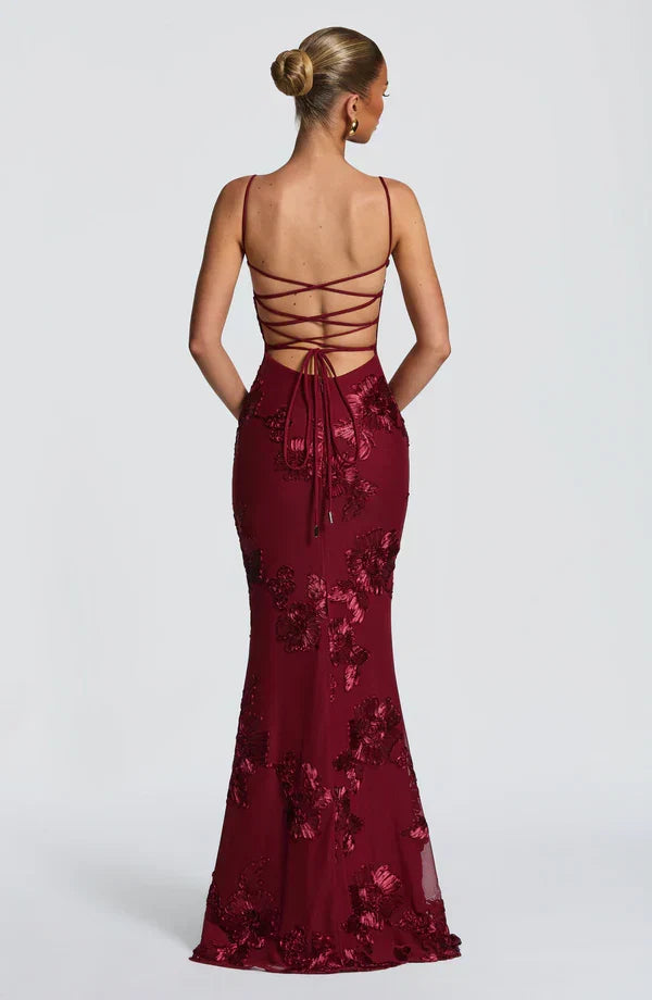 Aveline - Floral Corset Gown