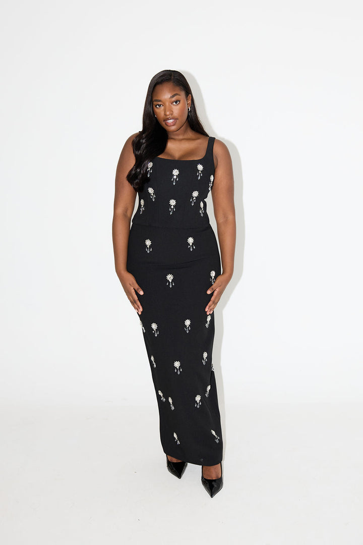 Crystal - Maxi Skirt Set