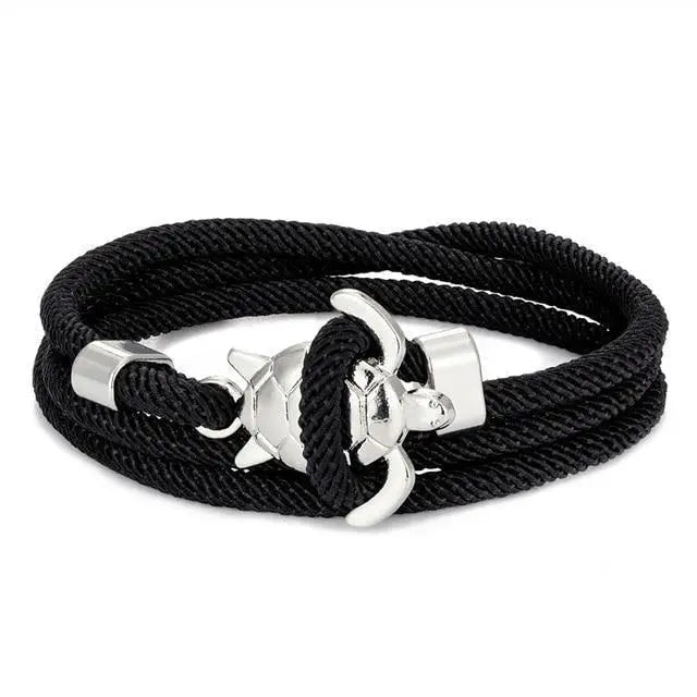 Handgjort armband med havssköldpaddsdesign