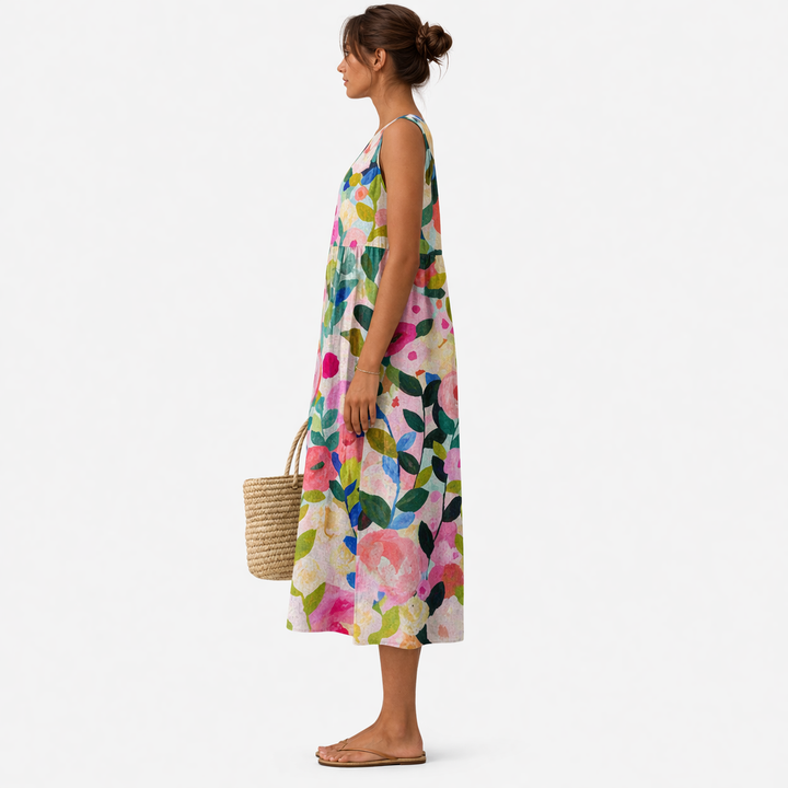 Nanna™ | Midi Everyday Dress
